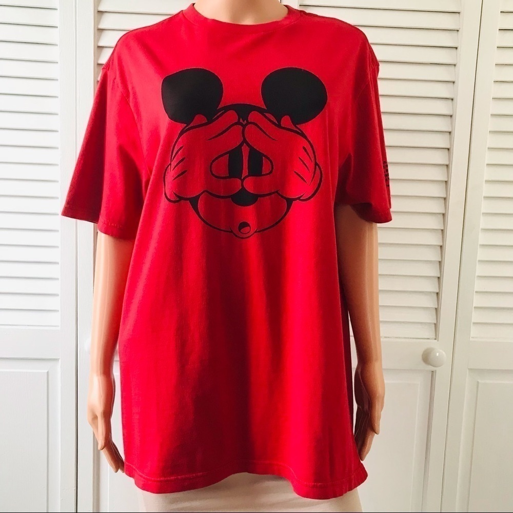 DISNEY X AMERICAN EAGLE OUTFITTERS Red Shirt Size Large